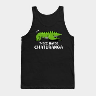 T-Rex Hates Chaturanga Yoga Tank Top